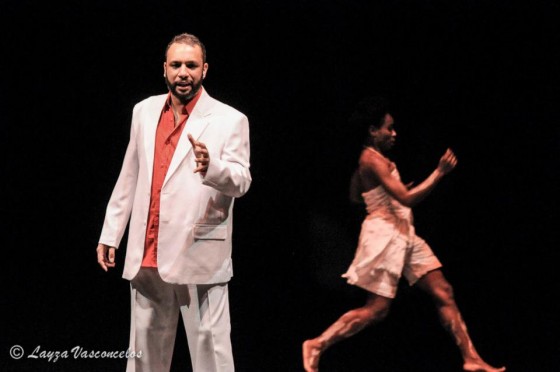 Leo Gonçalves e Franciane de Paula no Festival de Dança Poéticas Negras